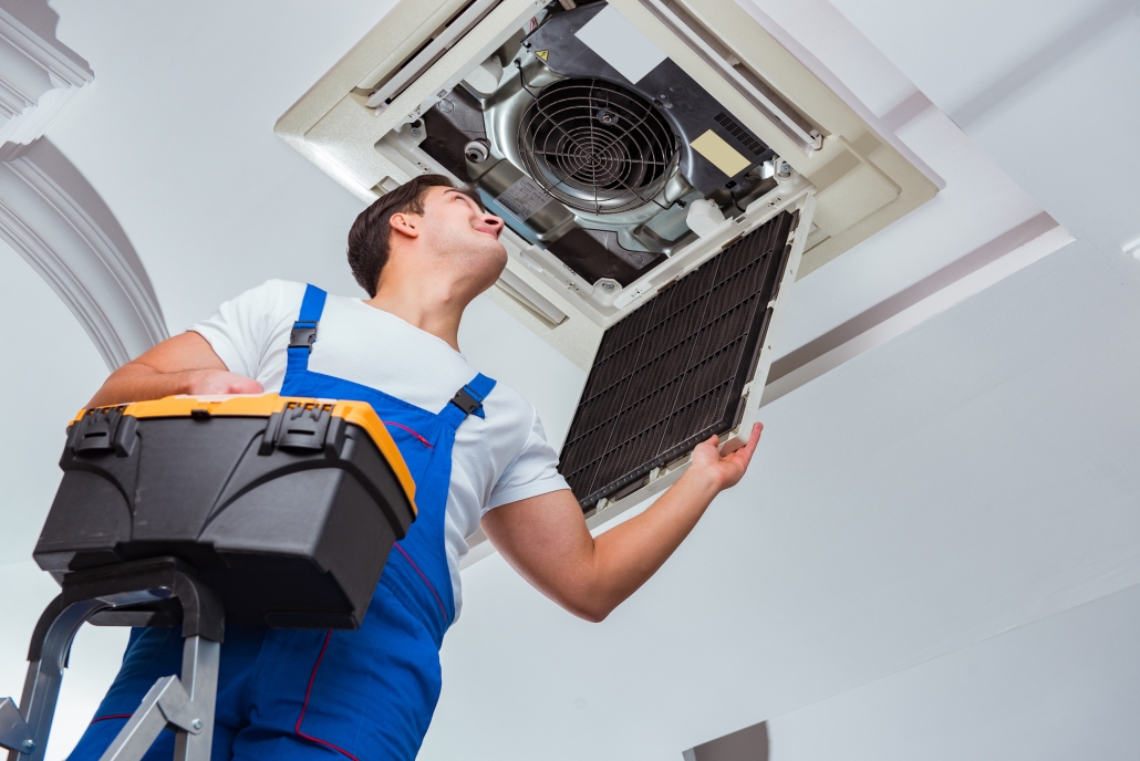 AC system cleaning